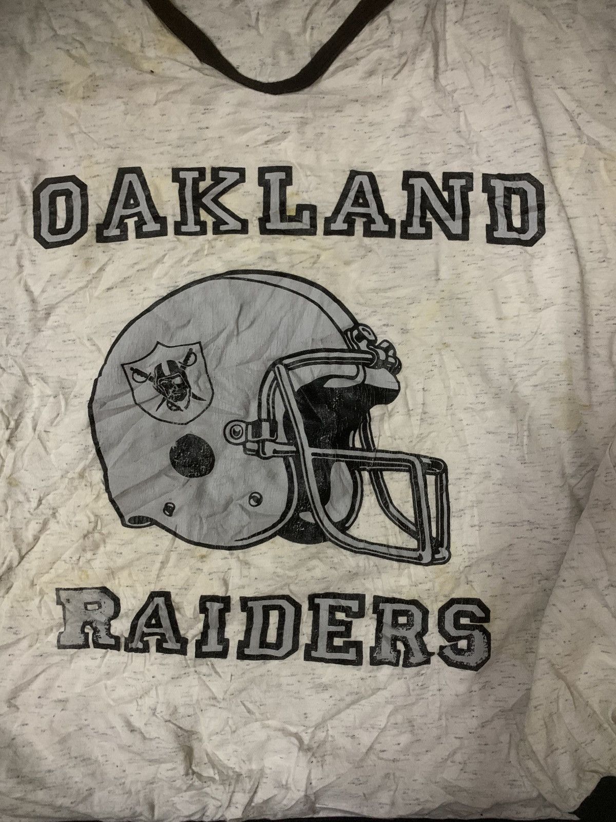 NFL Vintage Oakland Raiders Long Sleeve Jersey Size US XXL / EU 58 / 5 - 3 Thumbnail