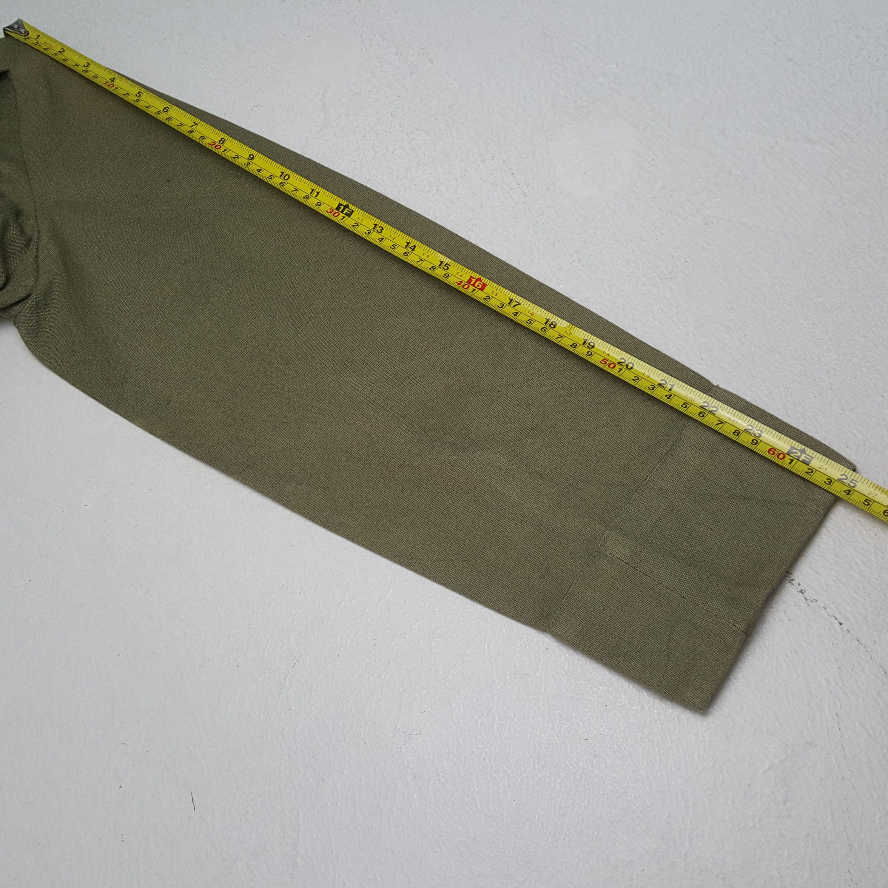 Vintage Army Green Military Style Jacket RR22 Size US L / EU 52-54 / 3 - 5 Thumbnail