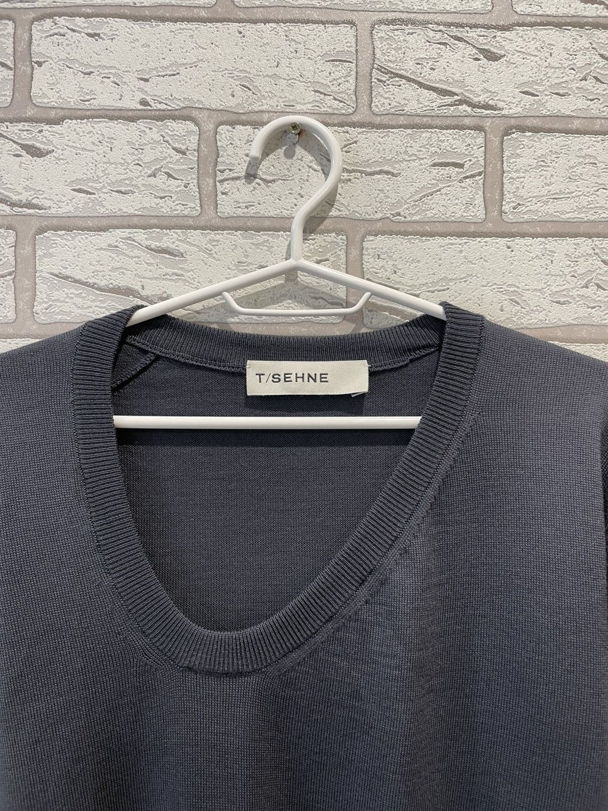 Designer × Japanese Brand T/SEHNE Thomas Sehne Summer / 2020 Collection Wool Sweater Size US M / EU 48-50 / 2 - 3 Thumbnail