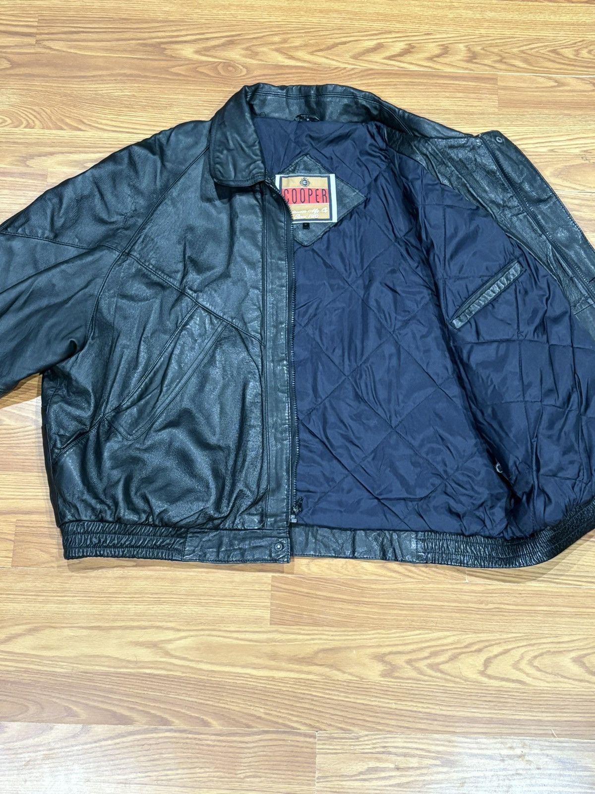 Cooper COOPER genuine leather jacket Size US XXL / EU 58 / 5 - 4 Thumbnail