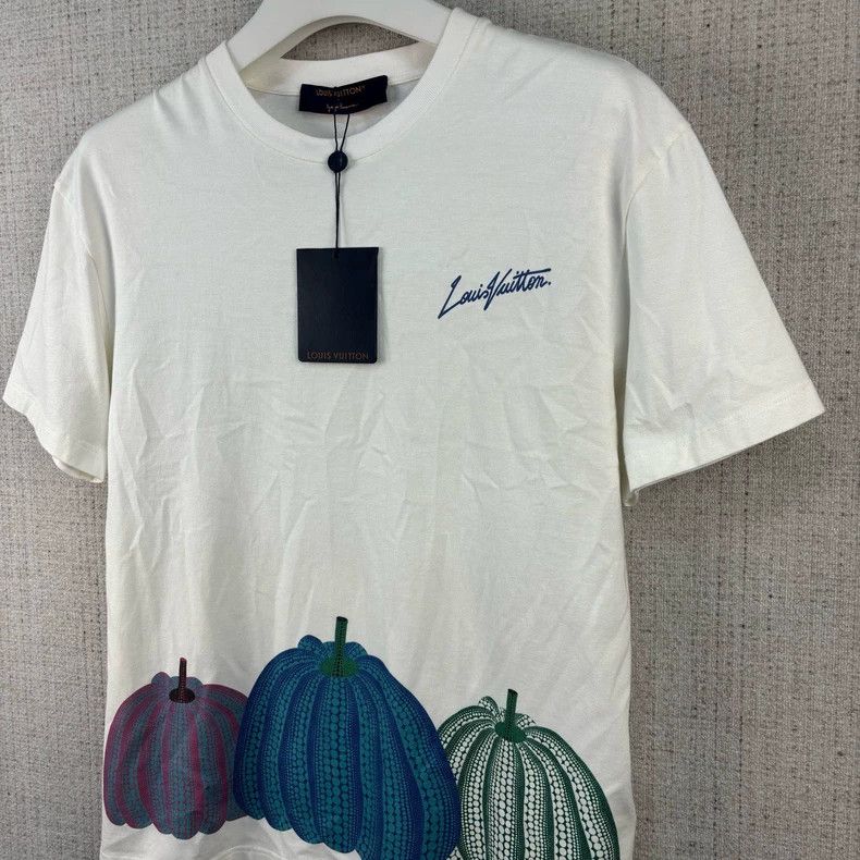Louis Vuitton Louis Vuitton Yayoi Kusama SS23 Logo Pumpkin Print Crew Ne Size US S / EU 44-46 / 1 - 2 Thumbnail