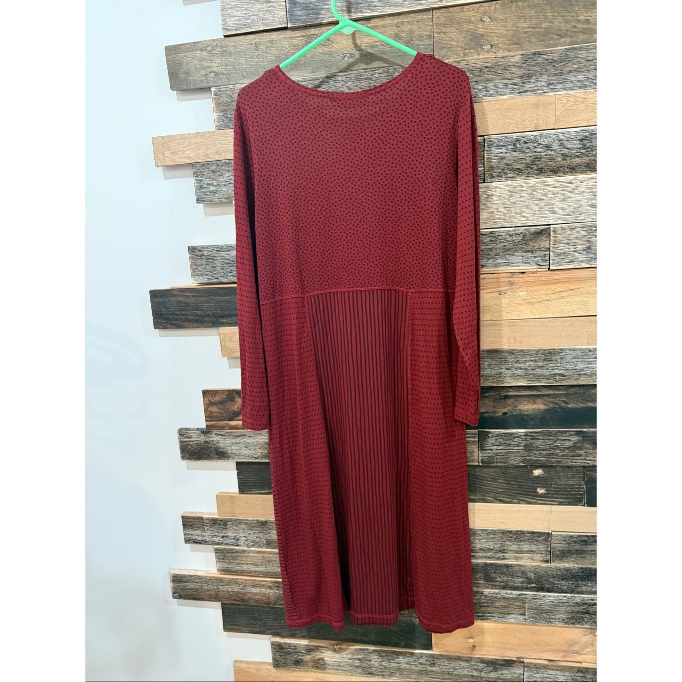 Guru Gudrun Sjödén polka-dot and striped modal/cotton dress tunic Size L / US 10 / IT 46 - 2 Thumbnail