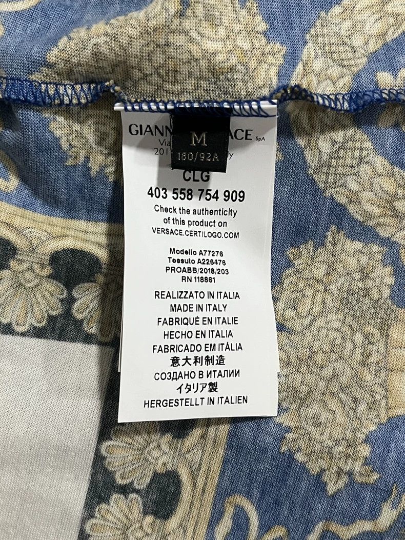 Versace Versace Printed T-shirts Size US M / EU 48-50 / 2 - 6 Thumbnail