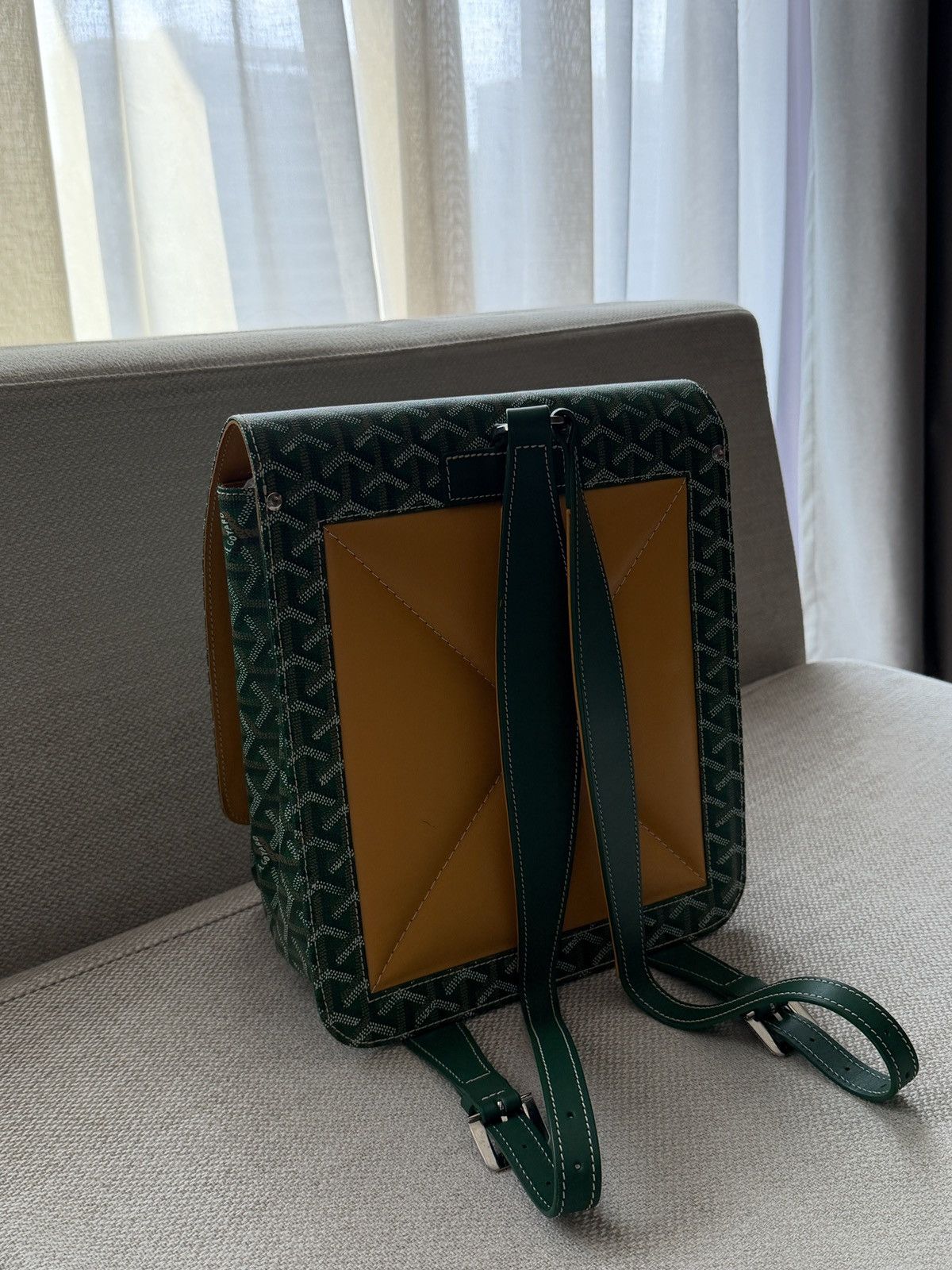 Goyard Goyard Discontinued Green Janson Backpack Size ONE SIZE - 7 Thumbnail