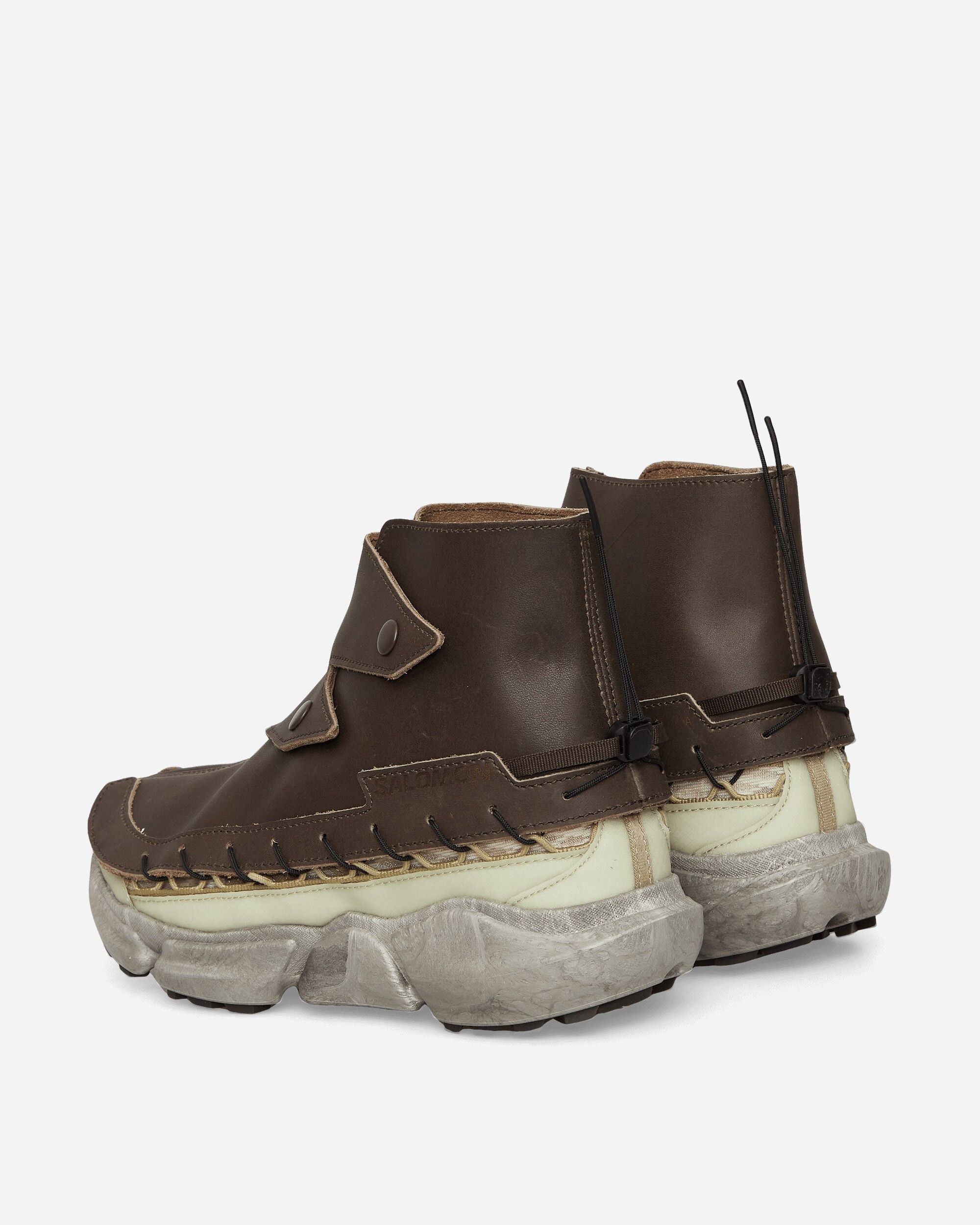 Salomon o1y0525 Logo Ankle Boots in Brown Size US 10.5 / EU 43-44 - 5 Thumbnail
