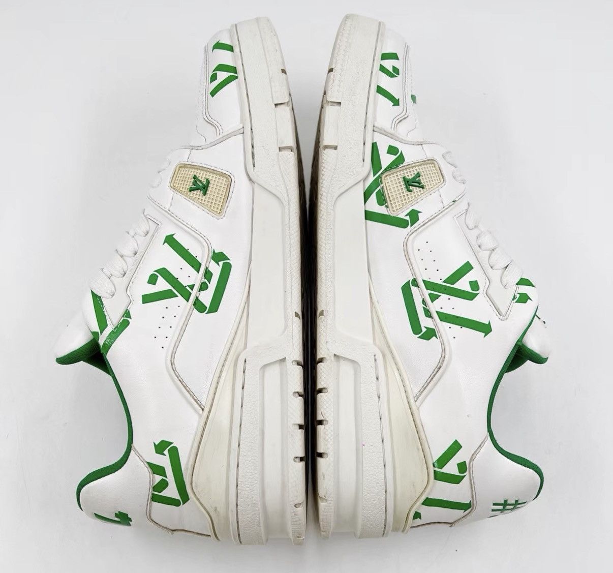 Louis Vuitton Louis Vuitton LV Trainer Eco-Friendly Low-Top Sneakers K12 Size US 8.5 / EU 41-42 - 5 Thumbnail