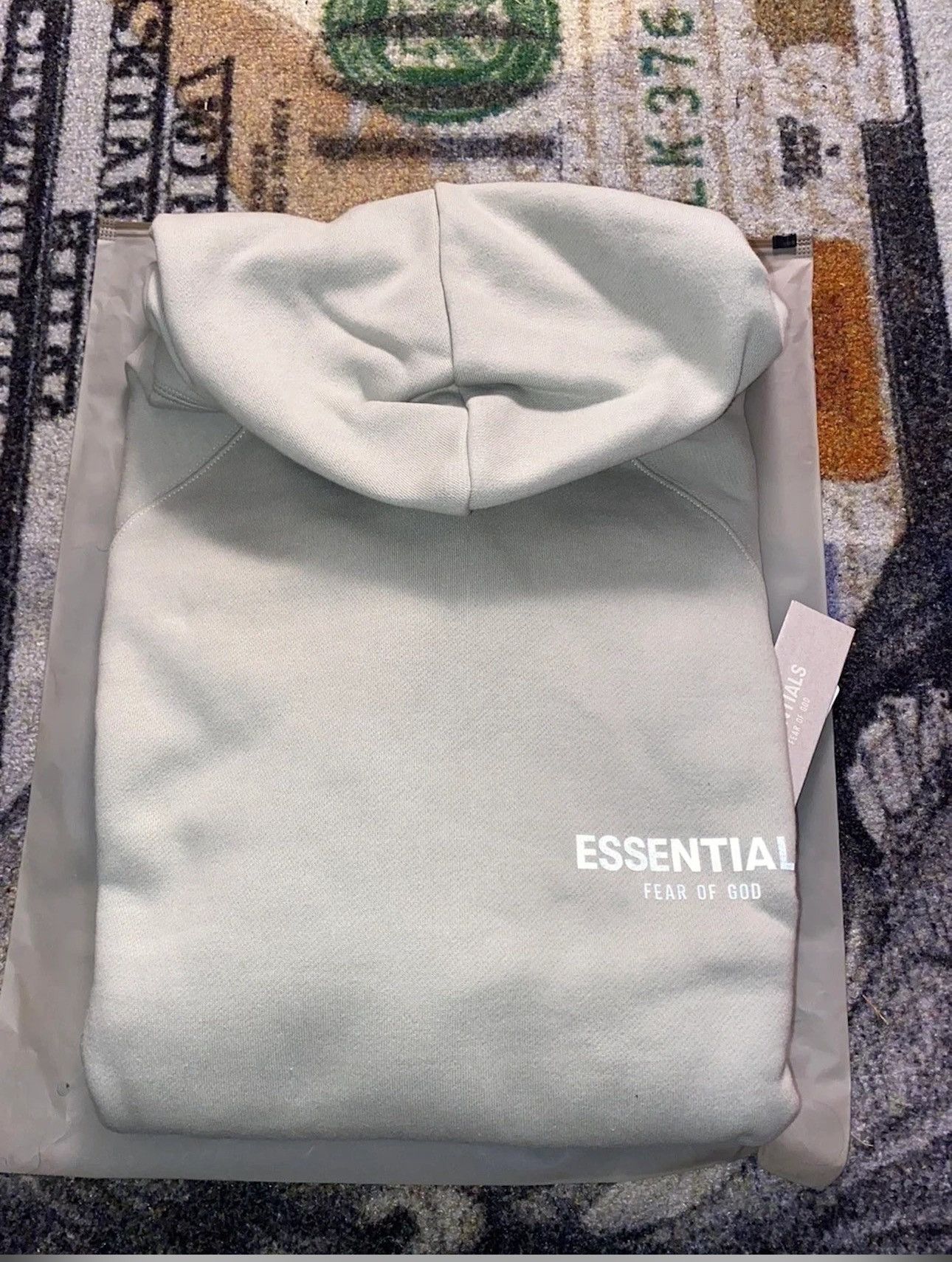 Image of Fear Of God Fear Od God Hoodie in Grey, Men's (Size 2XL)