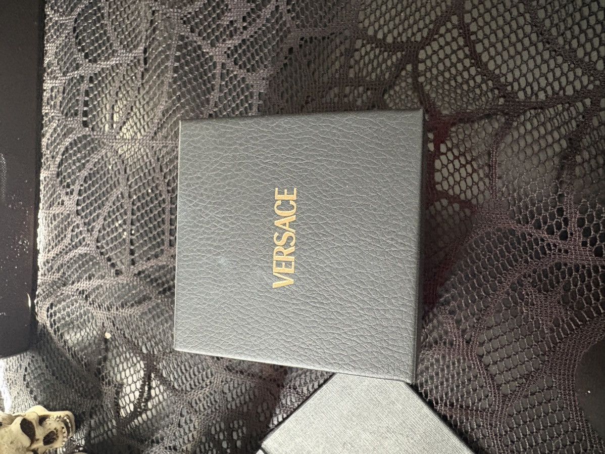 Versace Greca Quilting Drop Earrings "Gold" Size ONE SIZE - 2 Thumbnail
