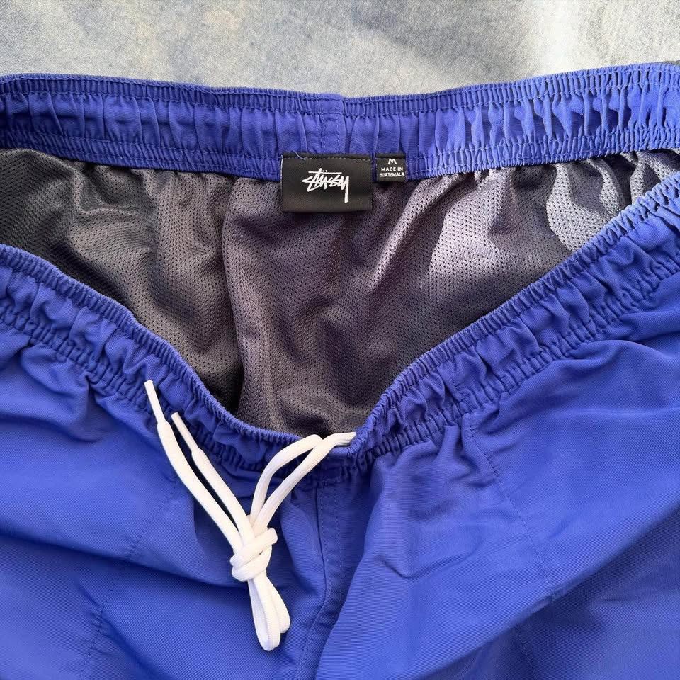 Stussy Stüssy Men’s Swim Trunks – Purple Board Shorts Size M Size US 30 / EU 46 - 2 Thumbnail