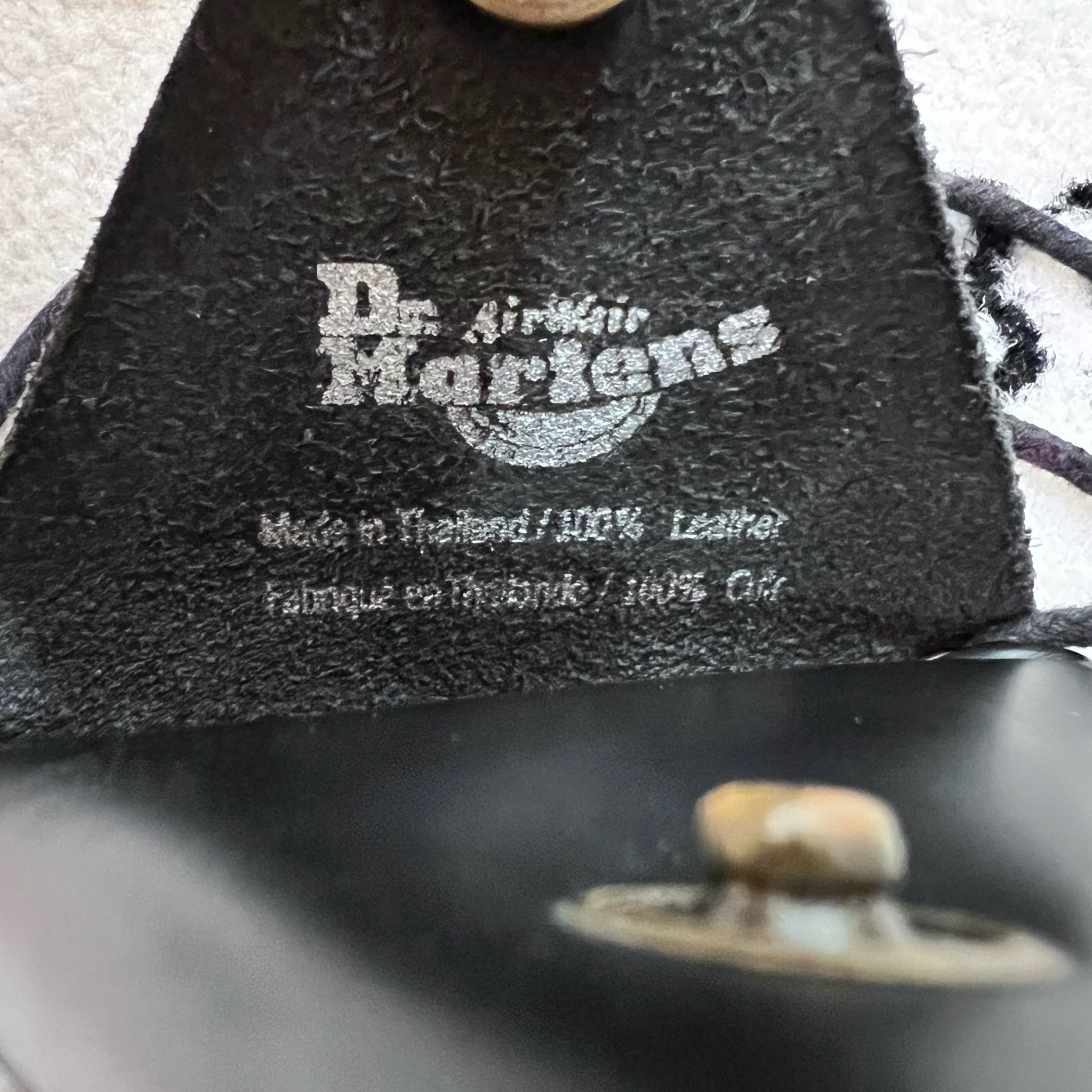 Dr. Martens Rare! Dr.Martens Triangular Leather Necklace Coin Pouch Size ONE SIZE - 6 Thumbnail