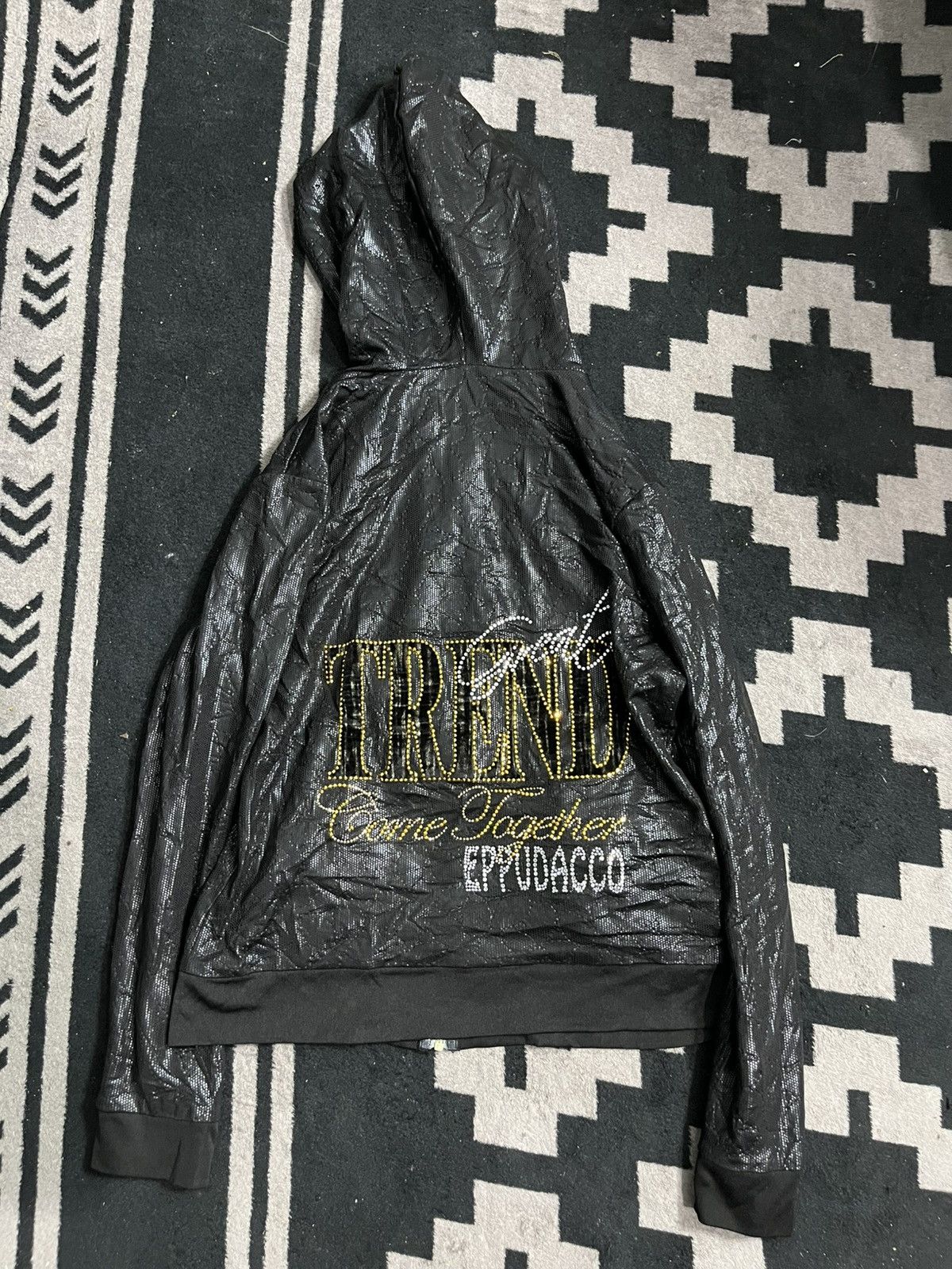 Hysteric Glamour Vintage eppudacco leopard glitter hoodie Size US S / EU 44-46 / 1 - 2 Thumbnail