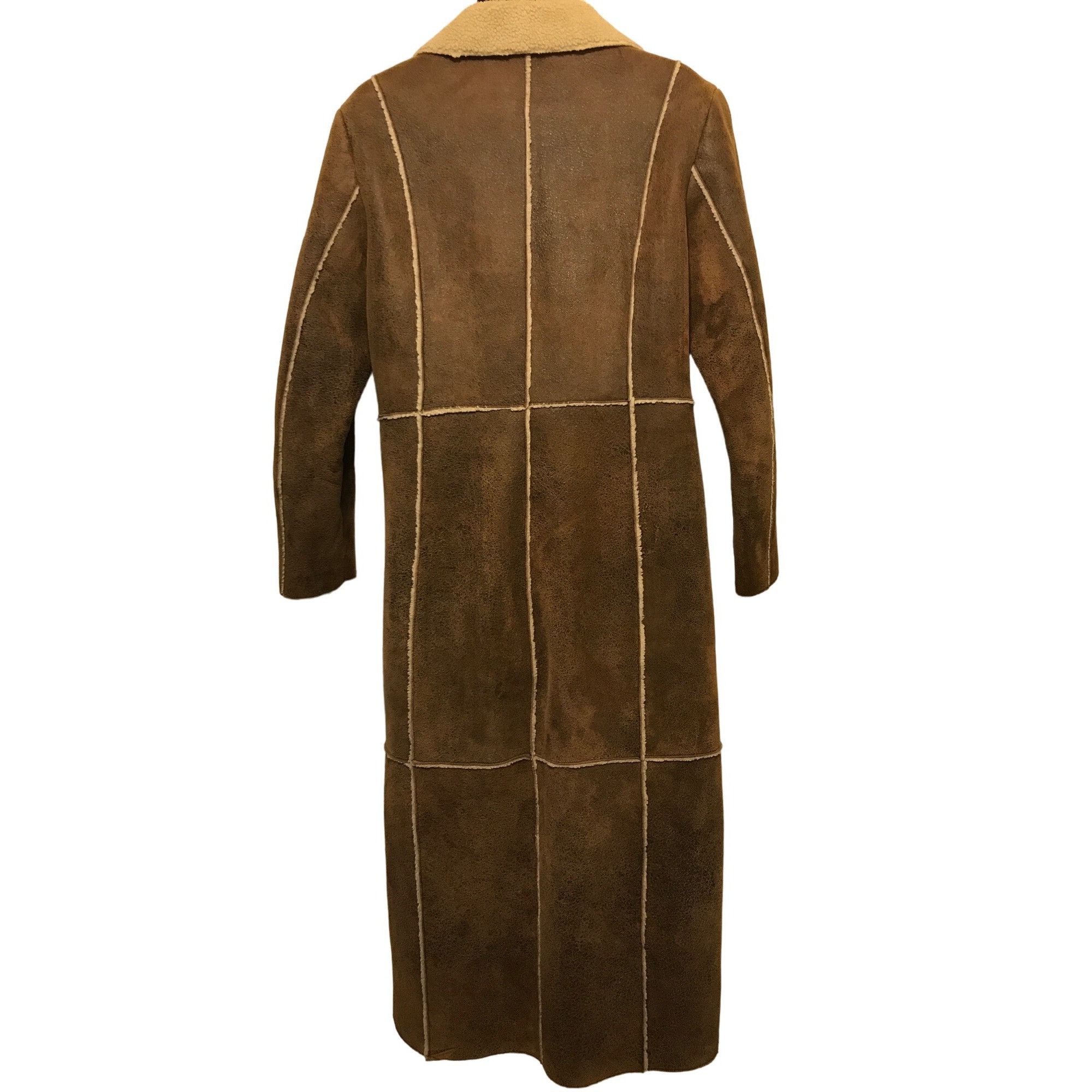 Wilsons Leather Wilson’s Leather Women's Brown Dust Buster Coat Size L / US 10 / IT 46 - 2 Thumbnail