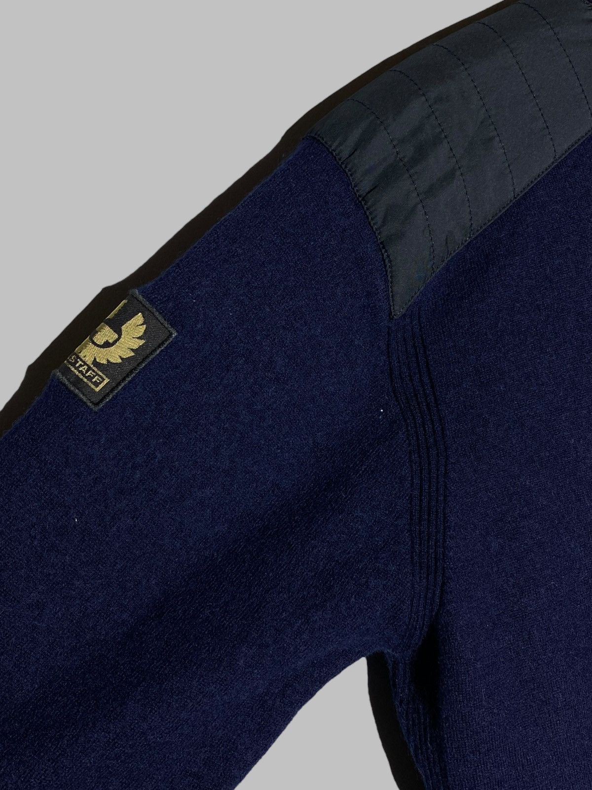 Belstaff Belstaff Wool Sweater Navy Blue Men’s Size US S / EU 44-46 / 1 - 7 Thumbnail