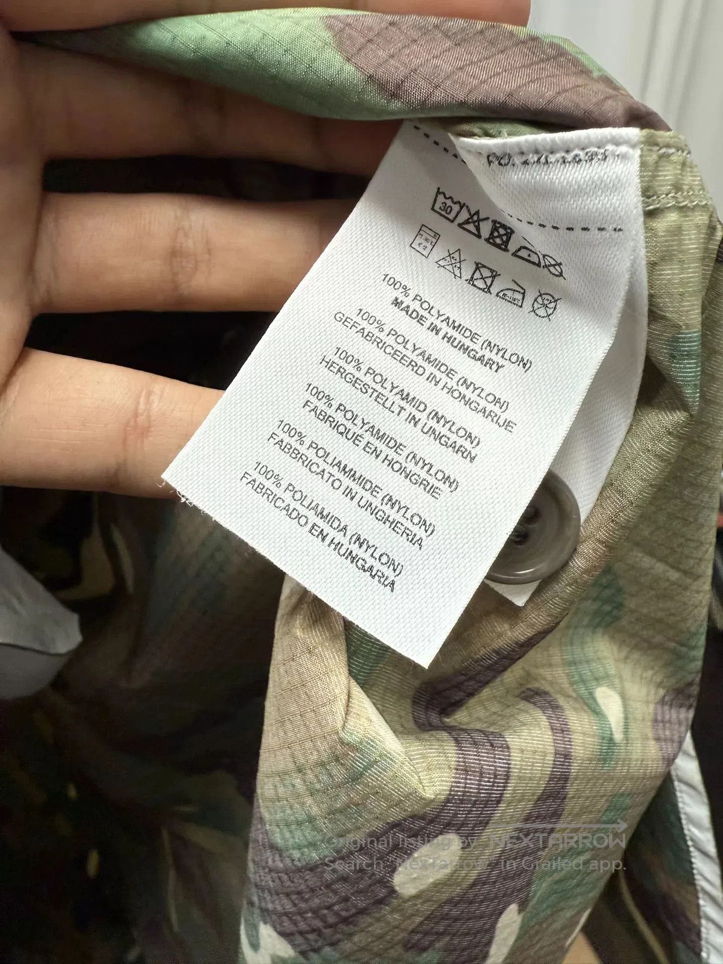 Dries Van Noten dries van noten oversized camouflage shirt. Size US S / EU 44-46 / 1 - 8 Thumbnail