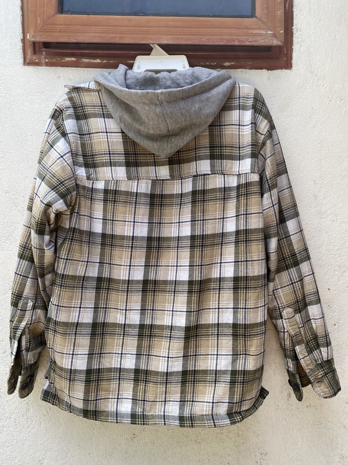 Redhead × Vintage Hoodie flannel Jacket Men Full Zip Snap Size US XL / EU 56 / 4 - 3 Thumbnail