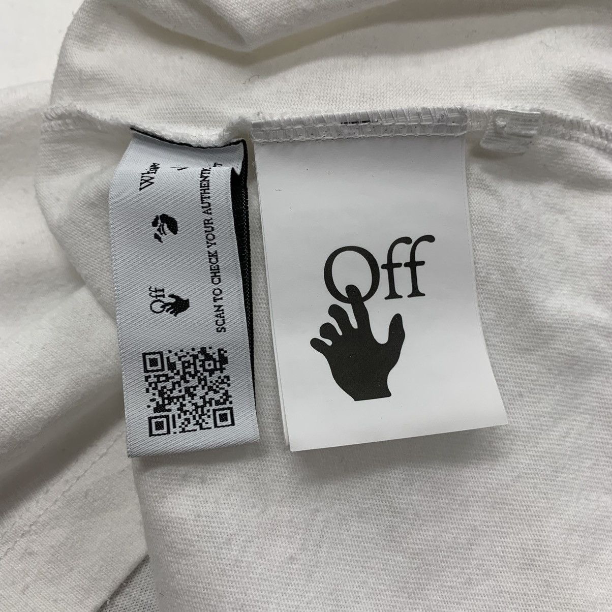 Off-White Off White Small Tee Paint Brush Arrows White T-Shirt Virgil Size US S / EU 44-46 / 1 - 8 Thumbnail