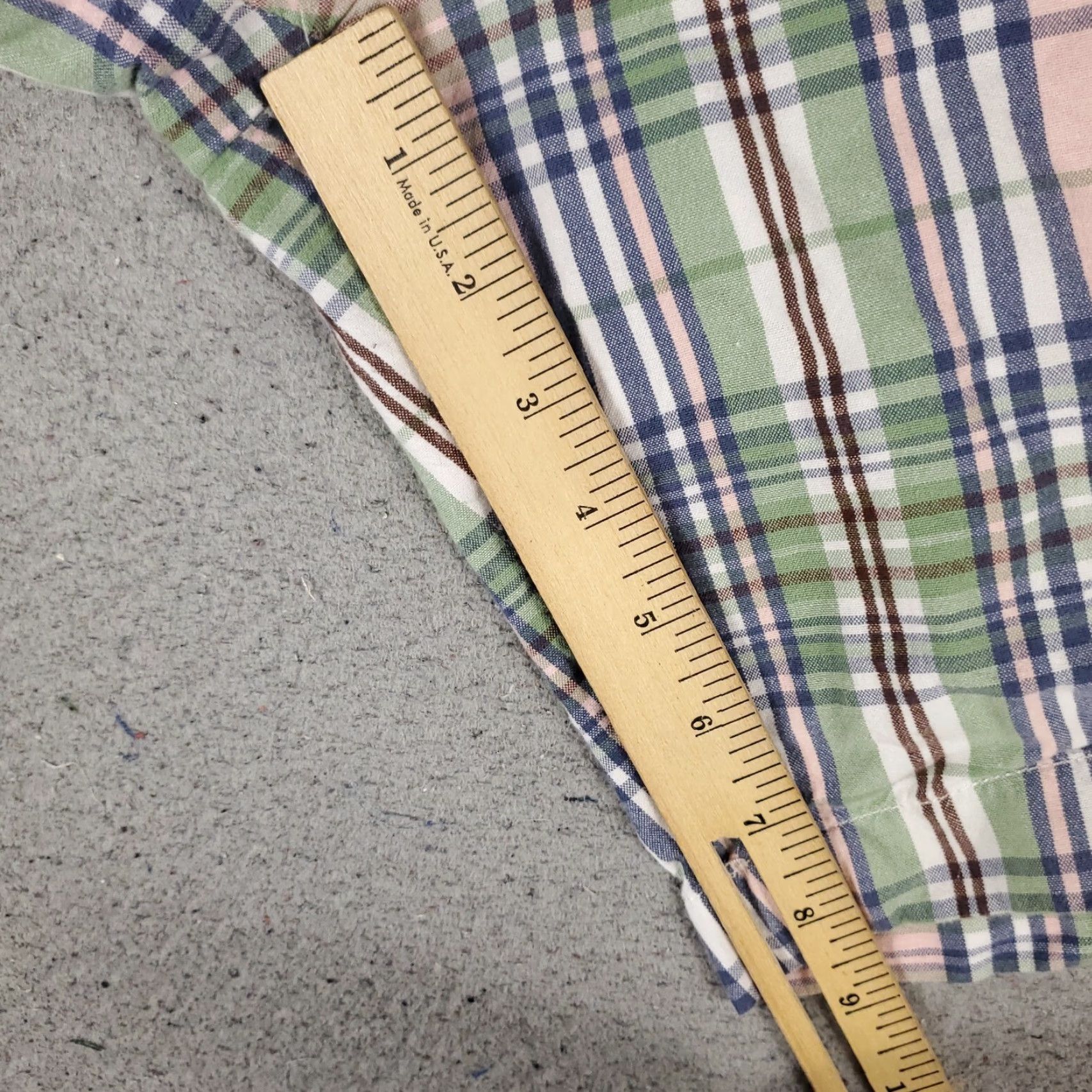 Brooks Brothers VINTAGE Brooks Brothers Shorts Men Size 40 Cotton Plaid Flat Front Chino Casual Mens Size US 40 / EU 56 - 6 Thumbnail
