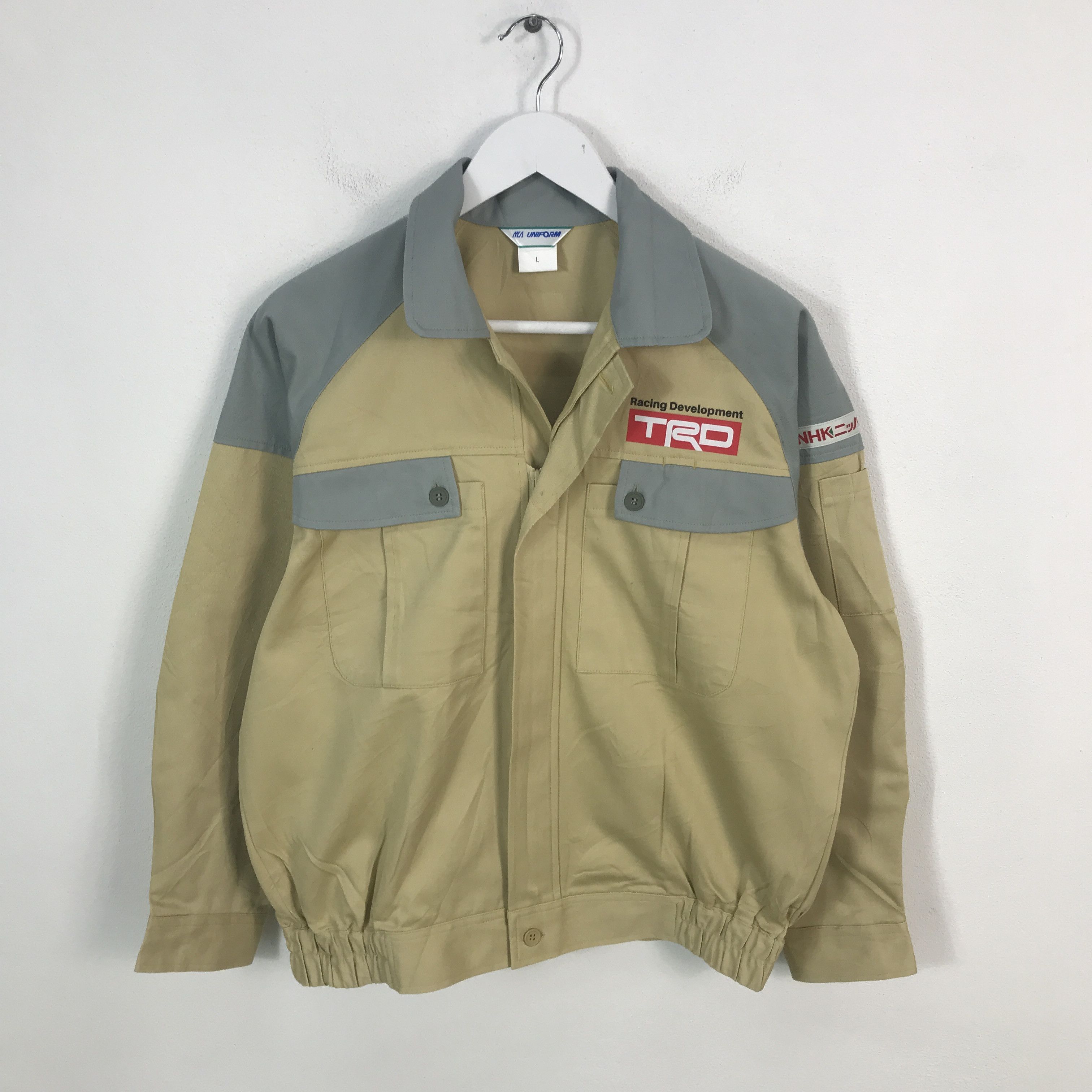 Japanese Brand Rare TRD Sport Custom Art Worker Jacket Size US M / EU 48-50 / 2 - 2 Thumbnail