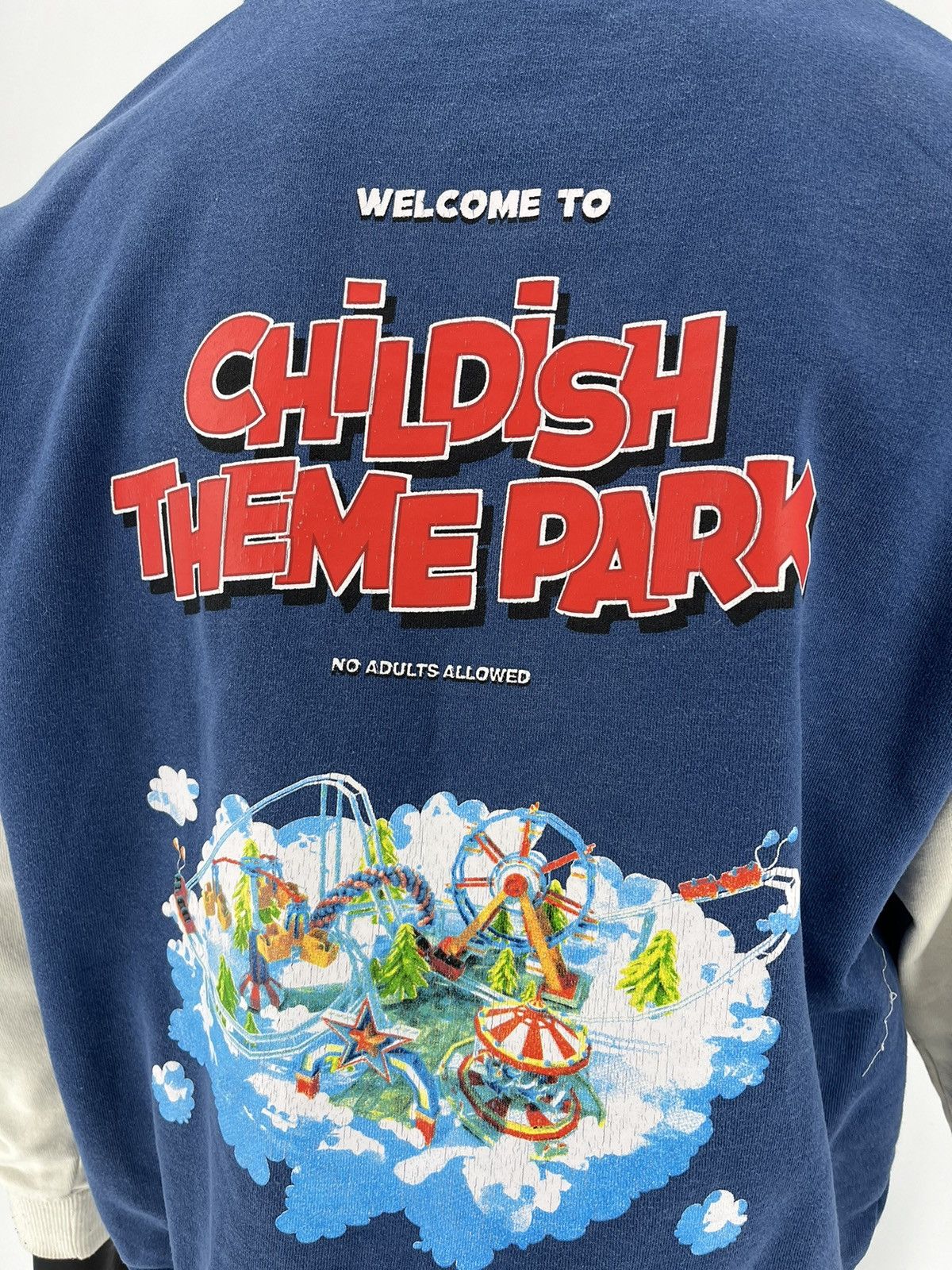 CHILDS × Vintage VINTAGE CHILDISH HOODIE BAGGY FIT TGF THEME PARK SKATEGANG Size US S / EU 44-46 / 1 - 9 Thumbnail