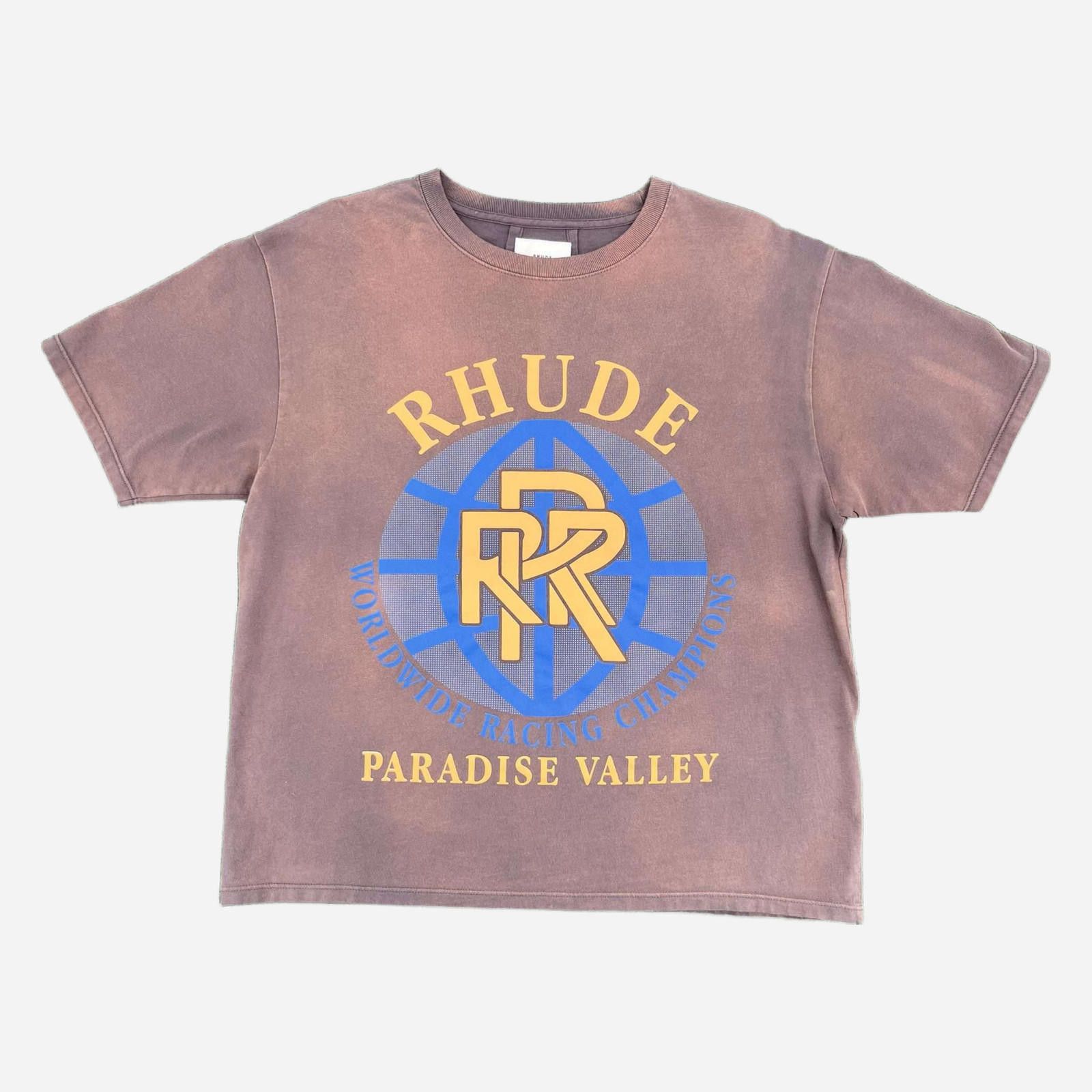 Rhude Rhude Paradise Valley T-Shirt S Used Size US S / EU 44-46 / 1 - 1 Thumbnail