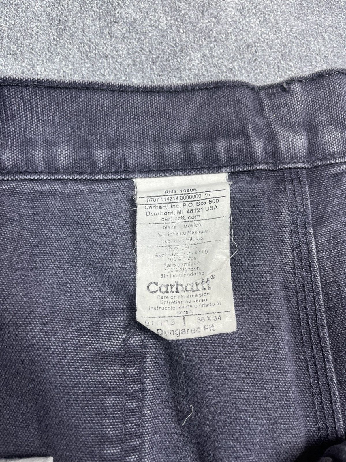 Carhartt Vintage Carhartt Pants Carphenter B11 PTB Size US 34 / EU 50 - 3 Thumbnail