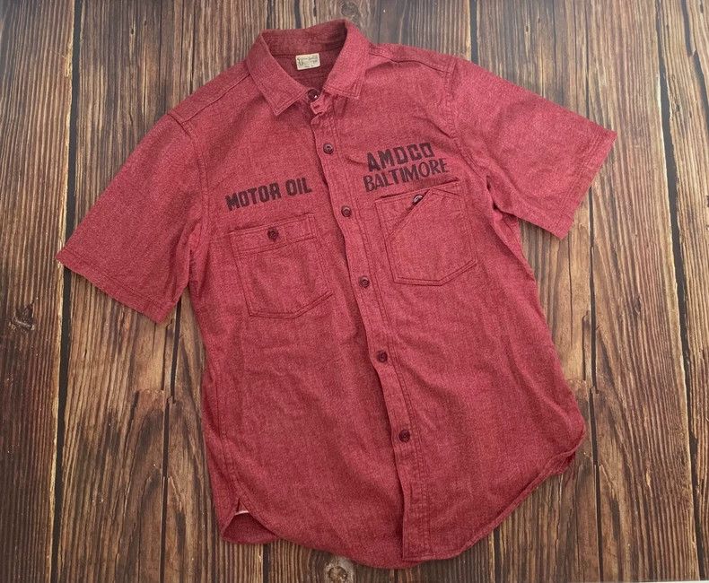 FREEWHEELERS Size 15 Short-sleeved shirt