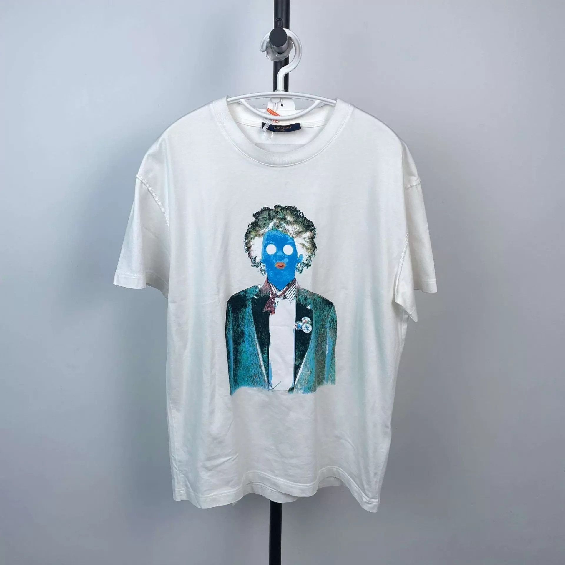 Louis Vuitton LV Exploded Head White Short Sleeve M Size US M / EU 48-50 / 2 - 1 Thumbnail