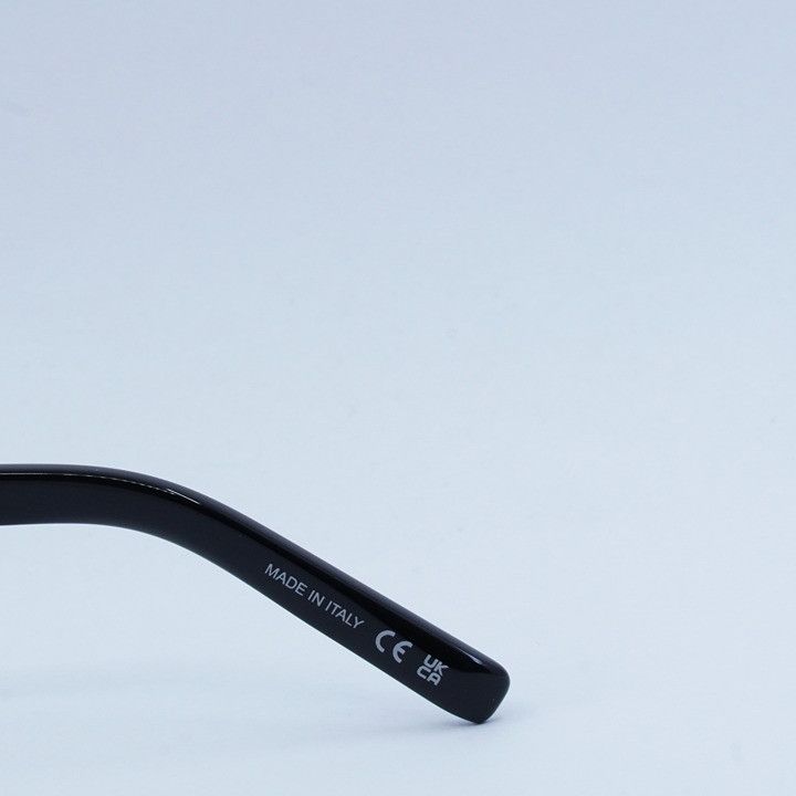 Saint Laurent Paris Saint Laurent SL596 DUNE OPT 001 Eyeglasses Shiny Black 58mm Size ONE SIZE - 6 Thumbnail
