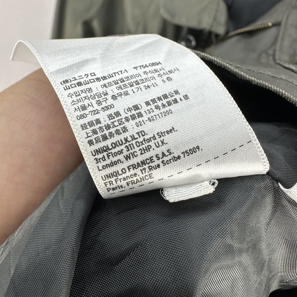 Uniqlo Uniqlo Coated Cloth Wax Jacket Multi Pocket Size US M / EU 48-50 / 2 - 16 Thumbnail