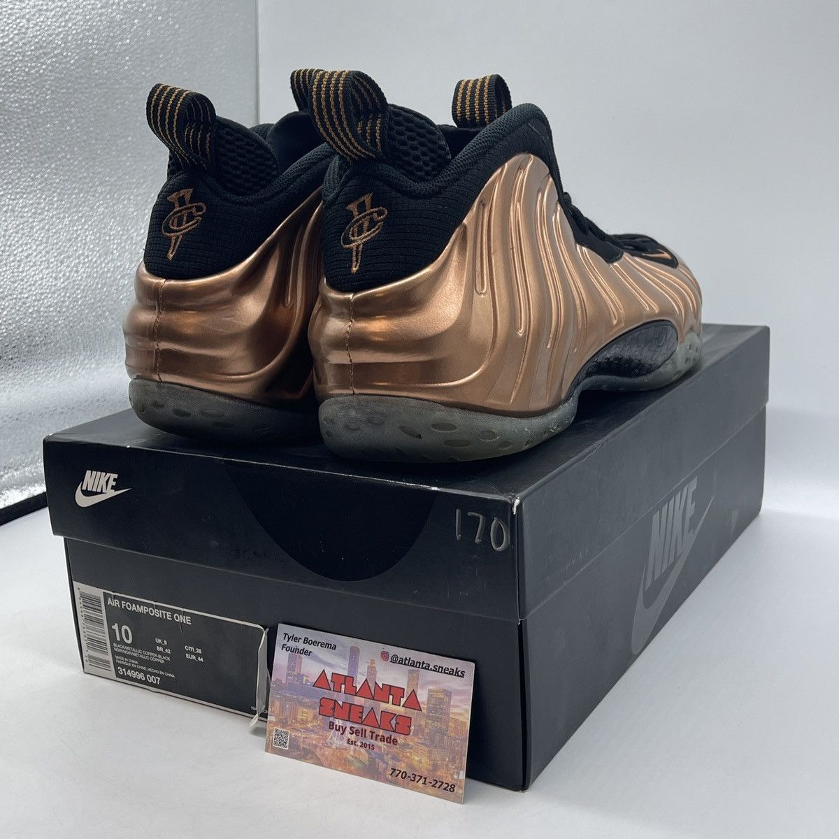 Nike Air foamposite one copper Size US 10 / EU 43 - 5 Thumbnail