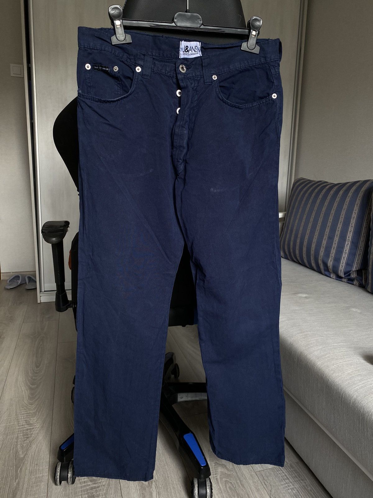 Dolce & Gabbana Dolce Gabbana classic pants y2k jeans Size US 32 / EU 48 - 9 Thumbnail