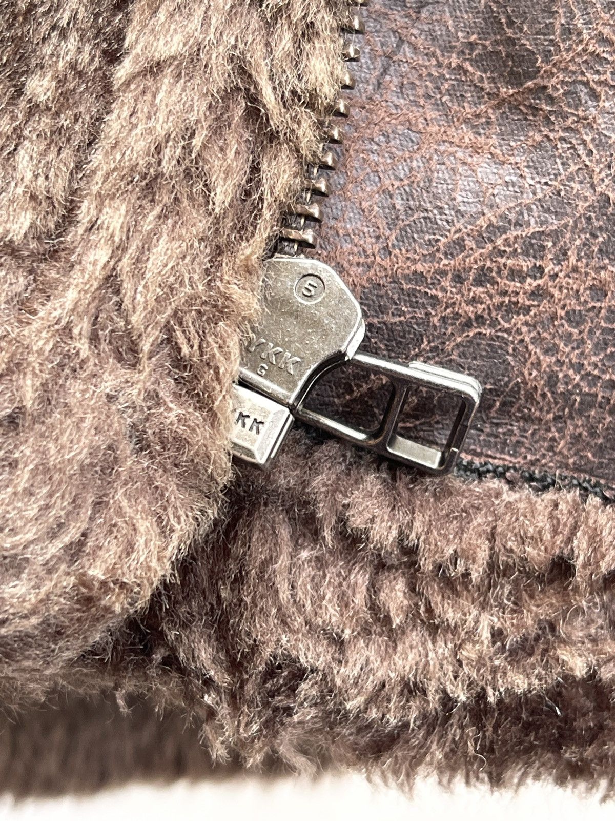 Japanese Brand Thruxton Faux Fur Shearling Polyester Jacket Size US M / EU 48-50 / 2 - 13 Thumbnail