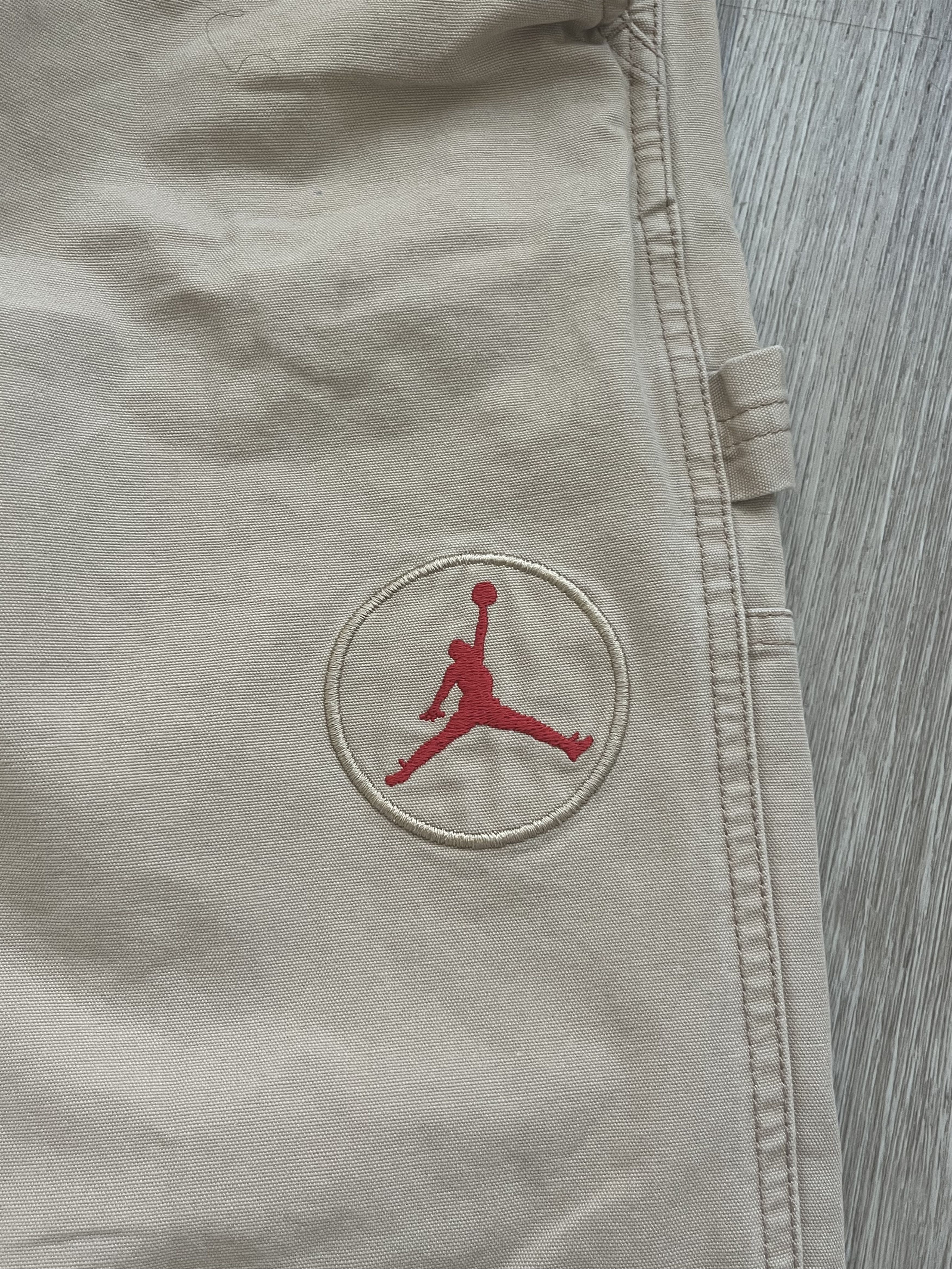 Jordan Brand × Travis Scott Cactus Jack X Jordan Carpenter Work Pants Size US 34 / EU 50 - 4 Thumbnail