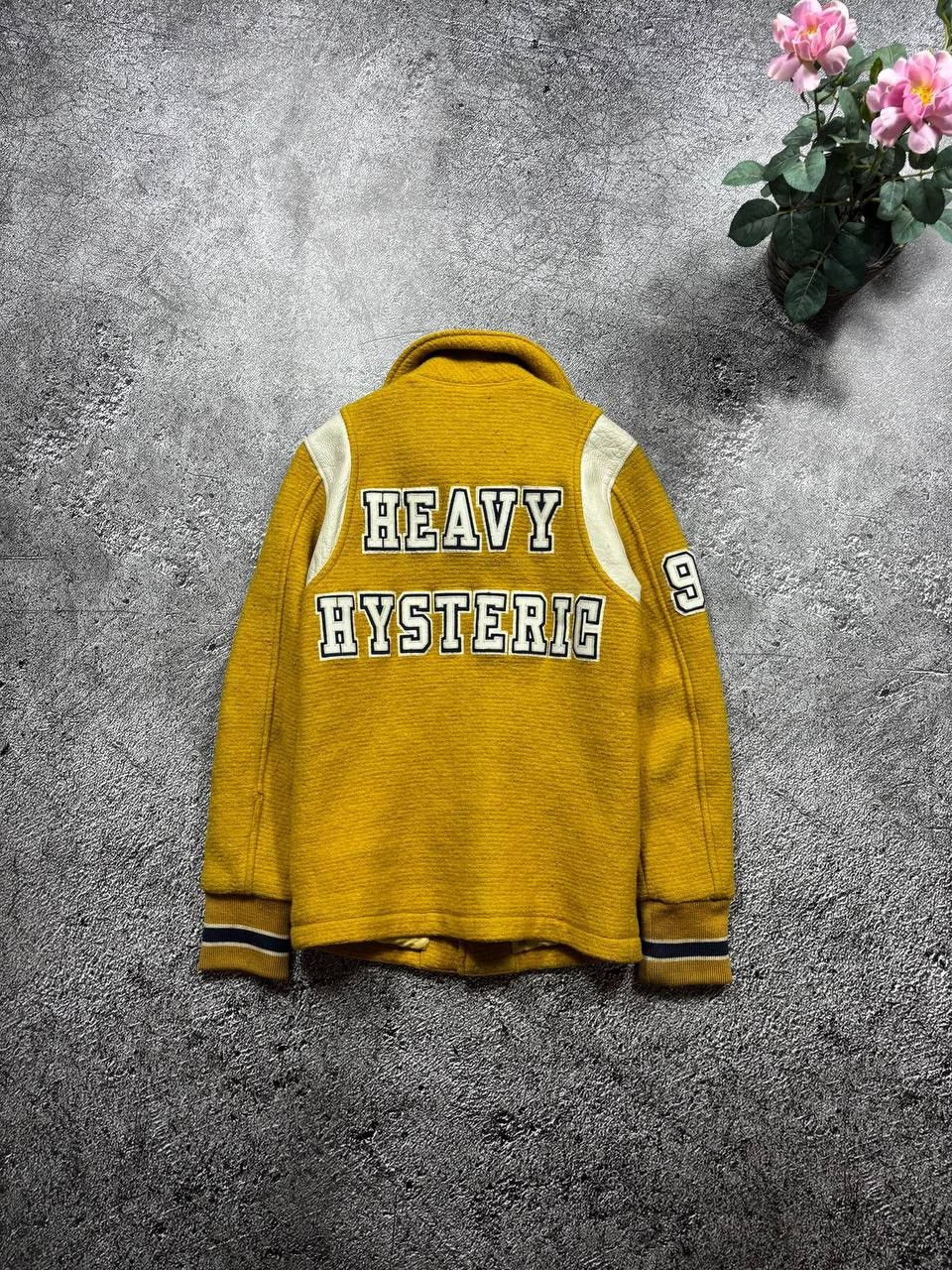 Hysteric Glamour Hysteric Glamour Vintage Heavy Wool Varsity Jacket Japan Size S / US 4 / IT 40 - 1 Thumbnail