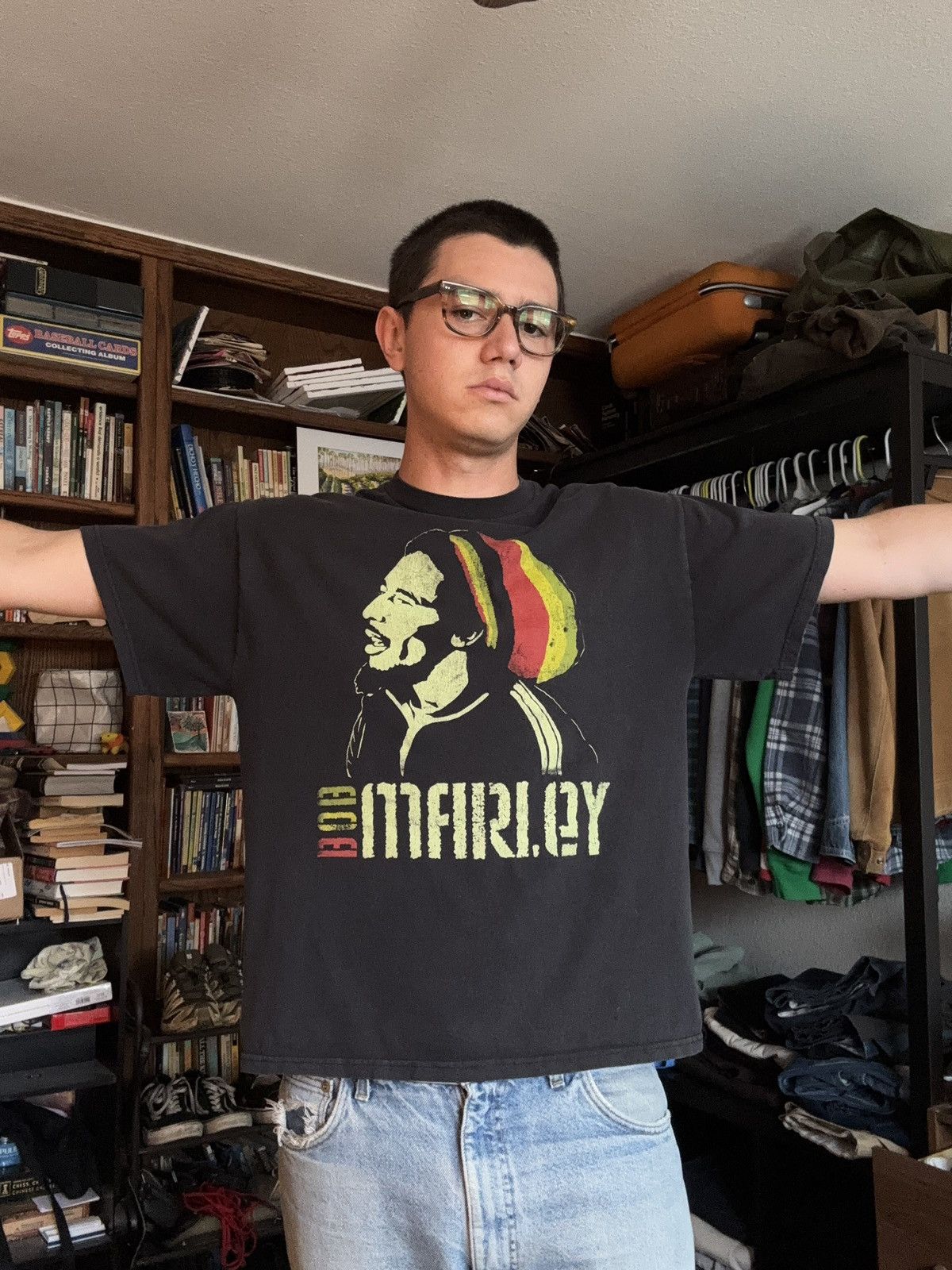 Vintage Vintage Bob Marley Tee Size US M / EU 48-50 / 2 - 5 Thumbnail