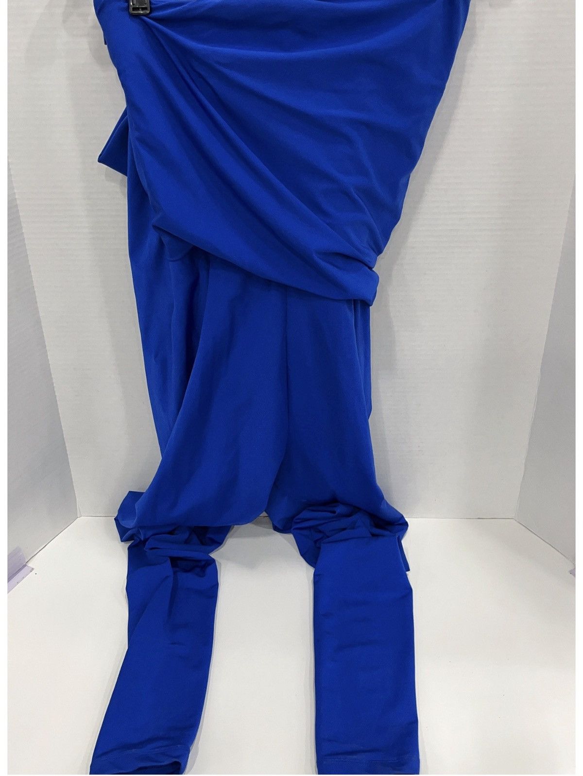 Saint Laurent Paris Saint Laurent 2022 Strapless Blue Jumpsuit US4/FR36 Size 27" / US 4 / IT 40 - 8 Thumbnail