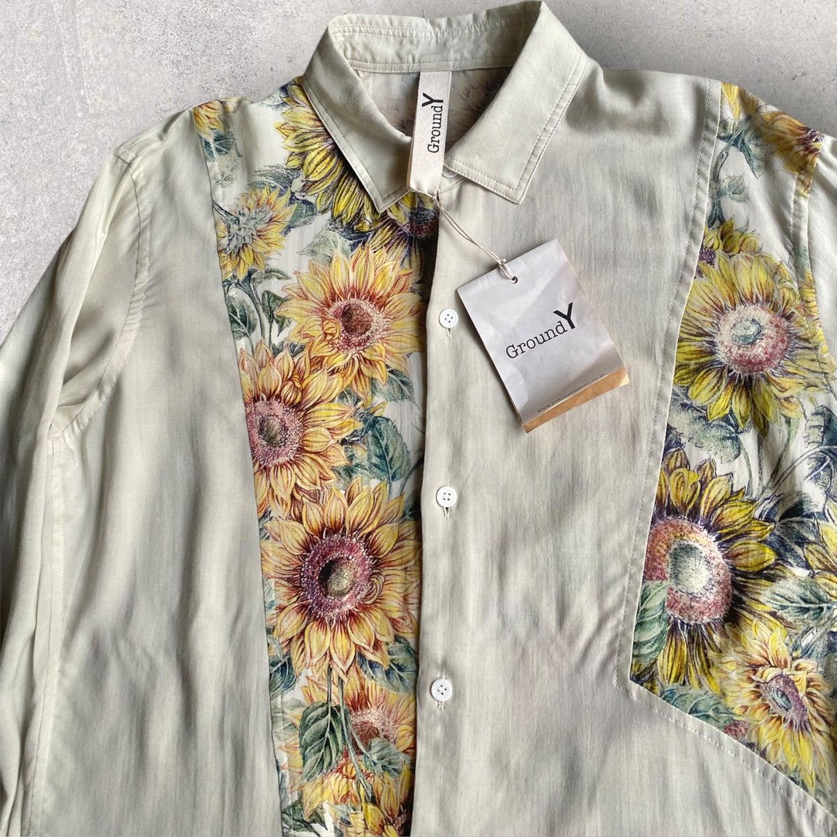Ground Y AW23 Sunflower Shirt