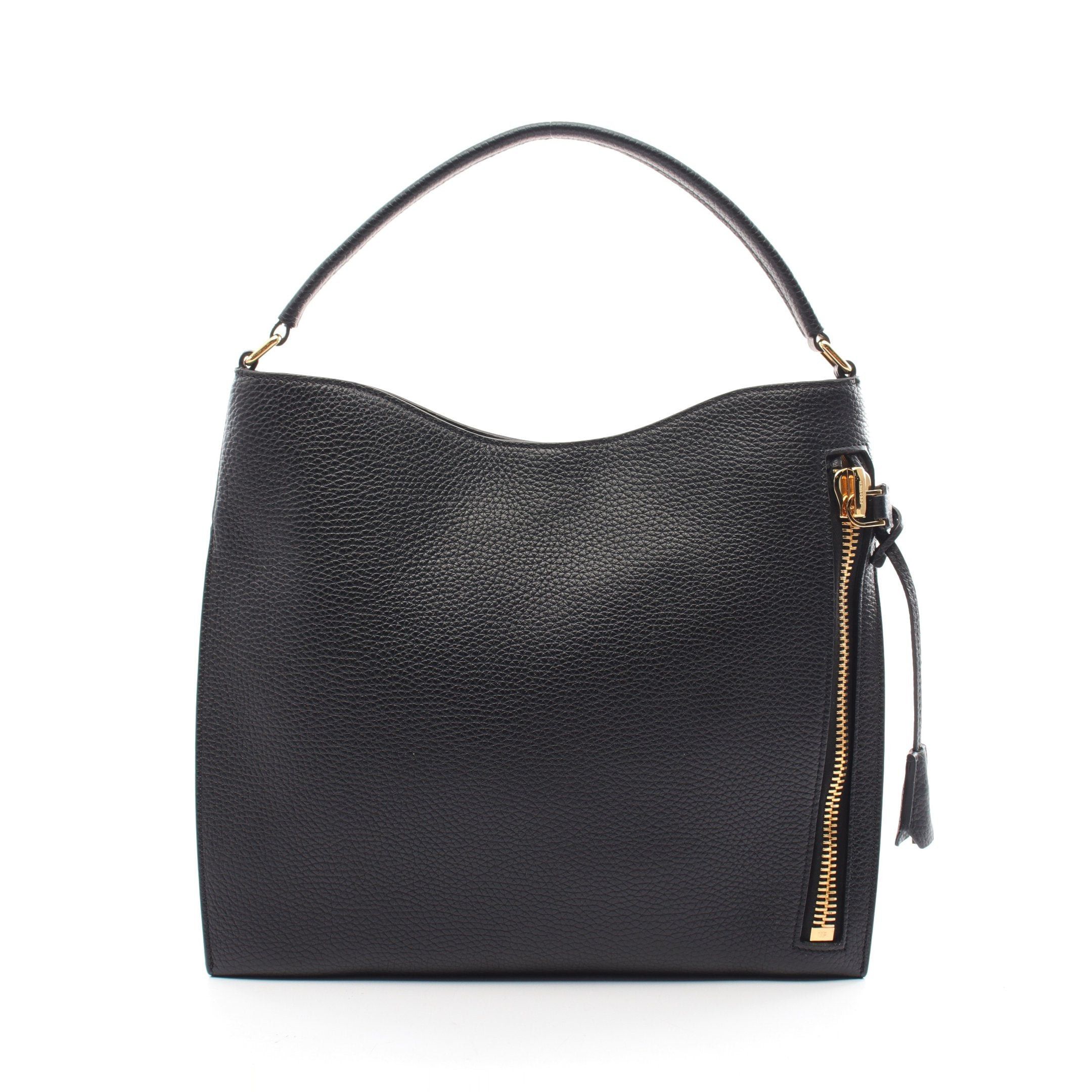 Tom Ford Tom Ford Alix Hobo Shoulder Bag Leather Black Size ONE SIZE - 1 Thumbnail