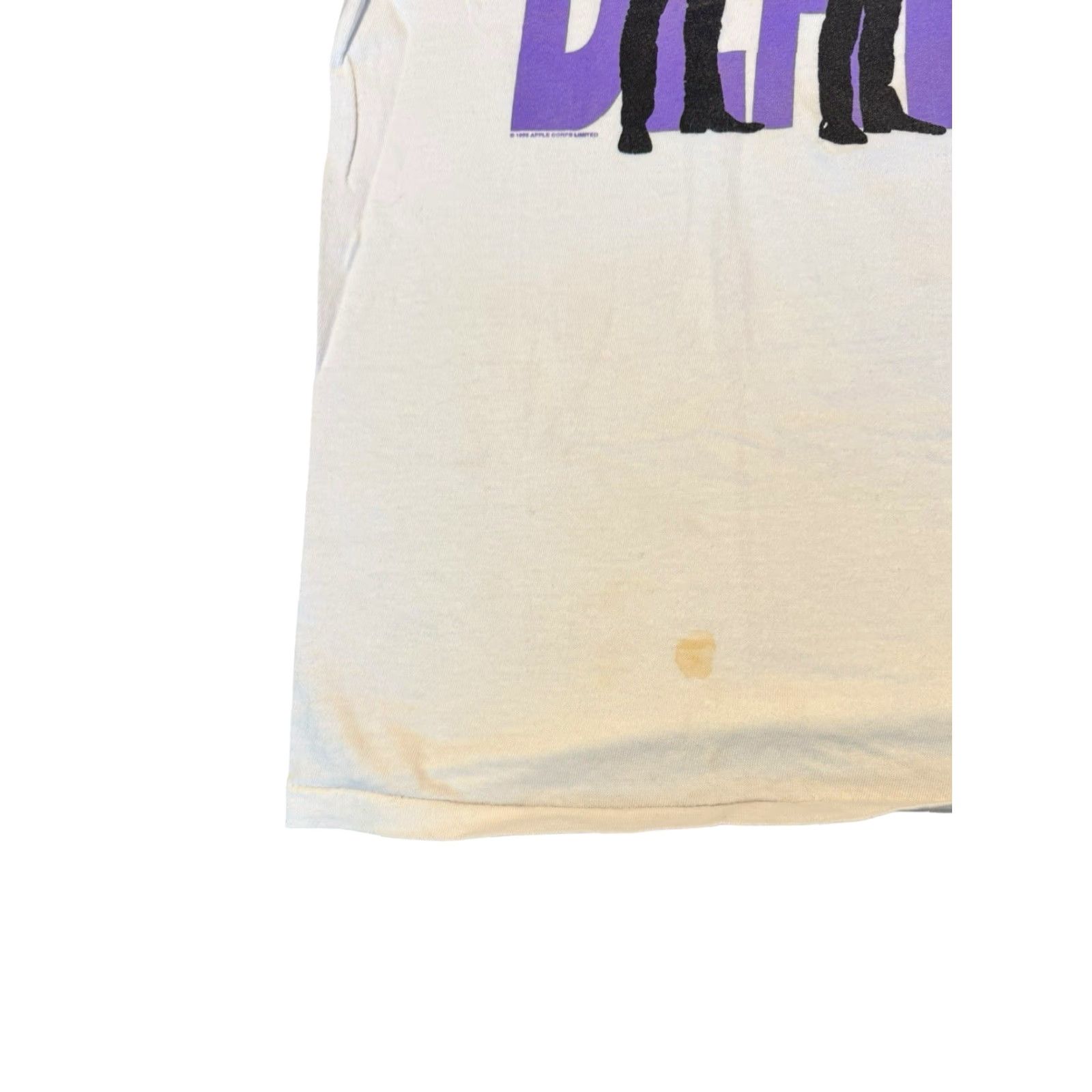 Vintage VINTAGE The Beatles T-Shirt Tour 1995 Band Big Logo White Size L Made USA Men's Shirts 90s Logo Concert Vintage 1990s Shirts Mens Size US M / EU 48-50 / 2 - 5 Thumbnail