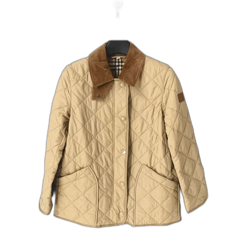 classic quilted control barn coat