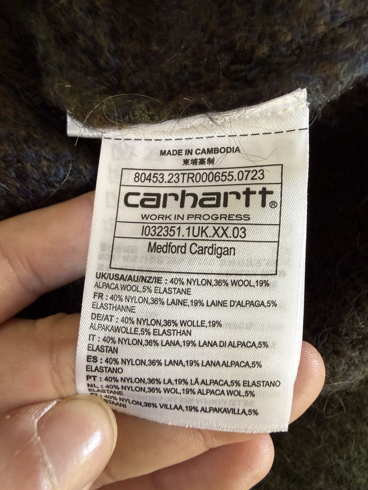 Carhartt Wip Carhartt WIP Medford Cardigan Size US S / EU 44-46 / 1 - 4 Thumbnail