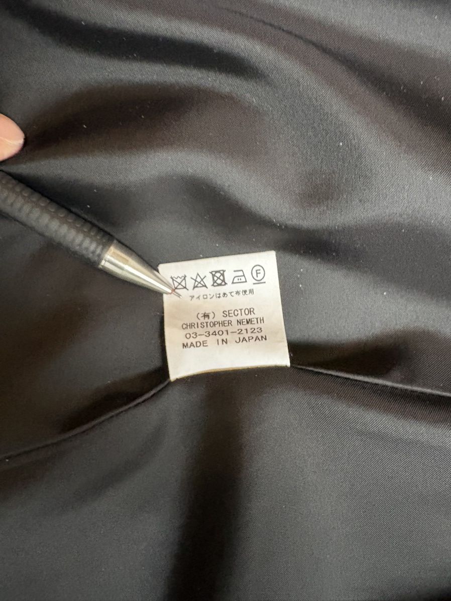 Christopher Nemeth Double Breasted Wool Coat Size US L / EU 52-54 / 3 - 4 Thumbnail