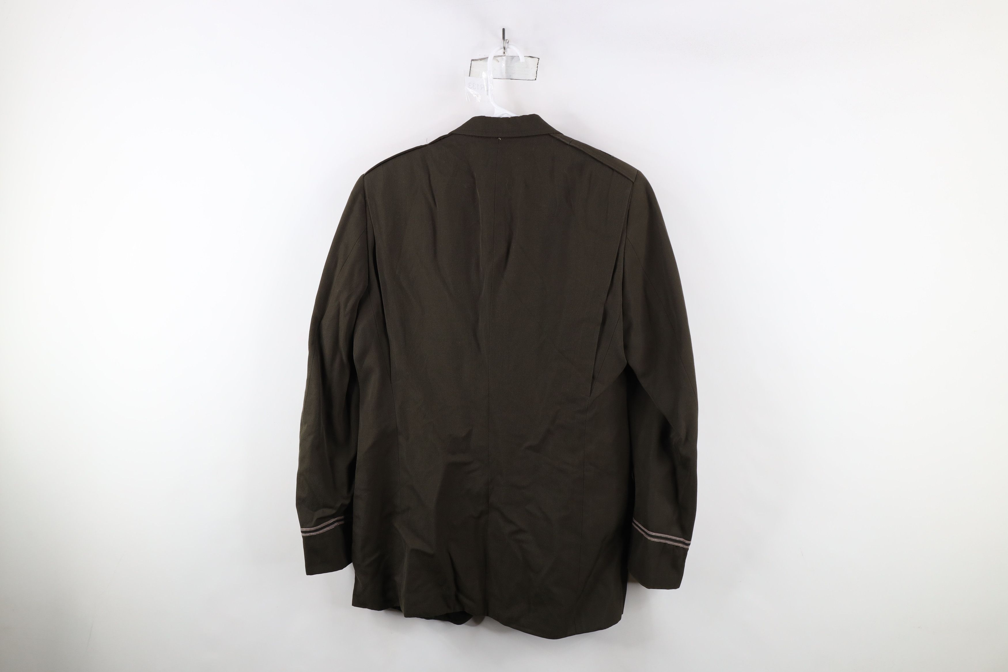 Vintage Vintage 70s 80s Streetwear Flight Pilot Blazer Jacket Green Size US L / EU 52-54 / 3 - 13 Thumbnail