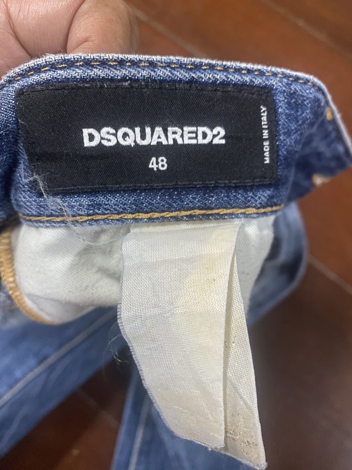 Dsquared2 Rare DSquared2 Jeans distressed splatted Size US 34 / EU 50 - 19 Thumbnail