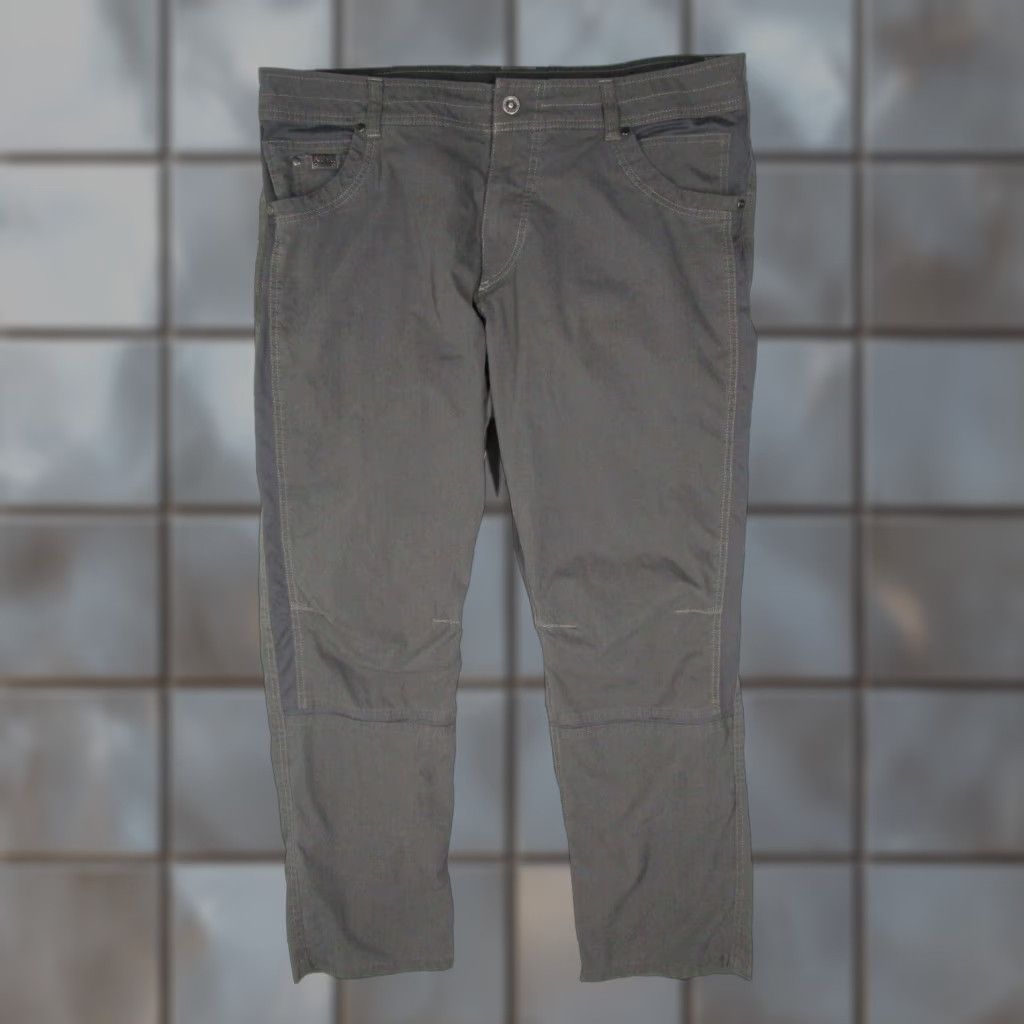 Vintage Kuhl Pants Mens 40 Gray Radikl Workwear Utility Outdoor Hike Stretch 40x32 Size US 40 / EU 56 - 1 Thumbnail