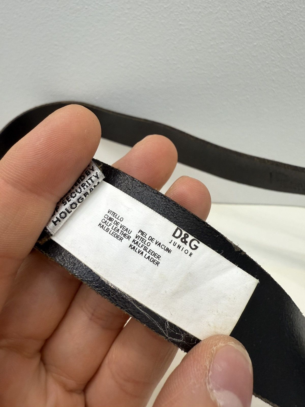 Dolce & Gabbana Dolce & Gabbana Junior Leather Belt Size ONE SIZE - 4 Thumbnail