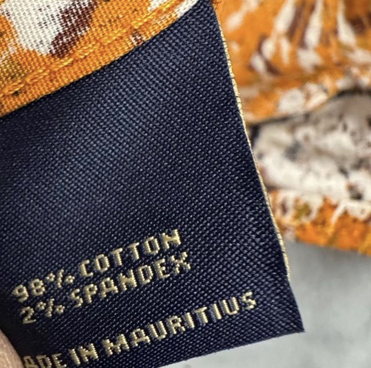 Cremieux Cremieux Premium Denim 2XB Medallion Print Chambray Contrast Size US XXL / EU 58 / 5 - 7 Thumbnail