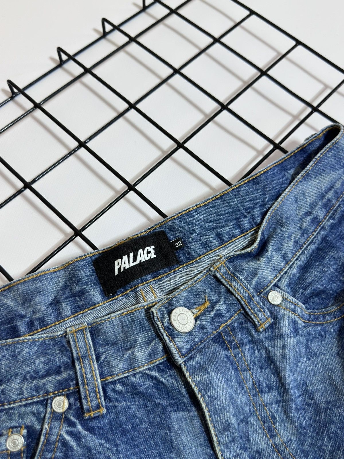 Palace Palace Skateboards P-Carp Laser Engraved Cargo Denim Jeans Size US 32 / EU 48 - 12 Thumbnail