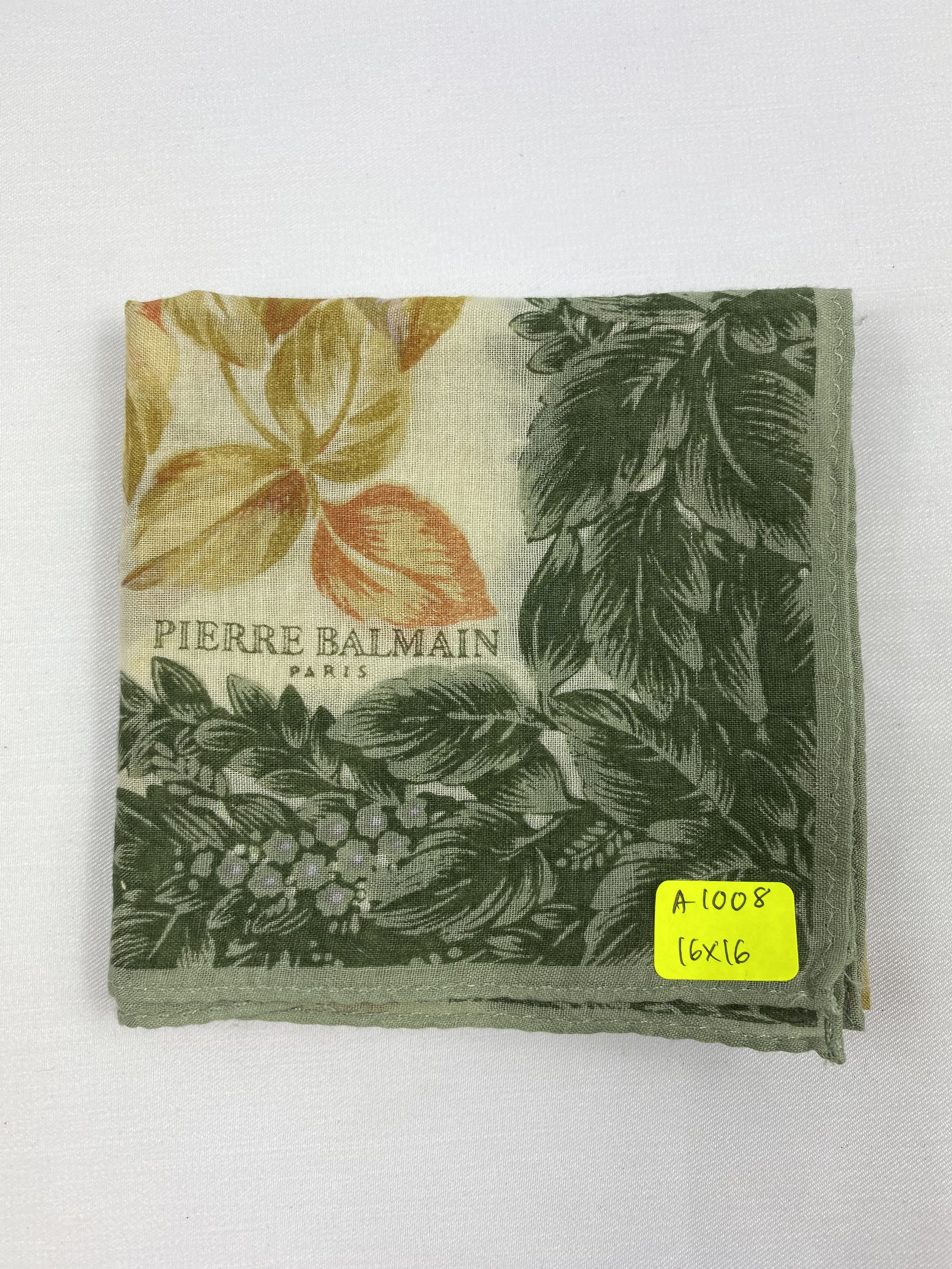 Pierre Balmain × Vintage Pierre Balmain Handkerchief / Bandana / Neckerchief Size ONE SIZE - 6 Thumbnail