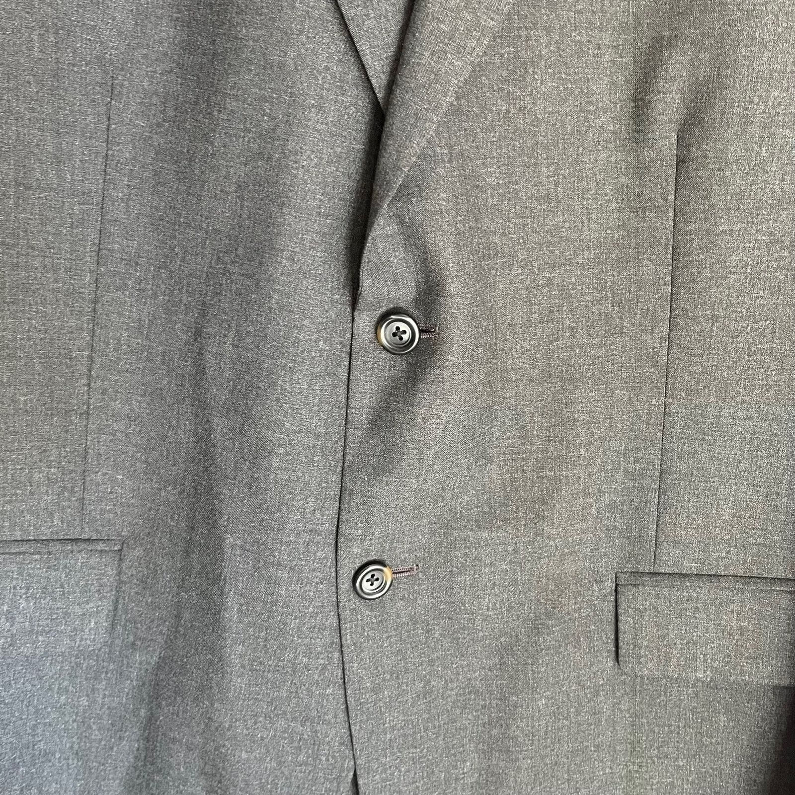 Merona VTG Merona Wool Blend Blazer Jacket Colombia Made 46R Sports Size 46R - 5 Thumbnail